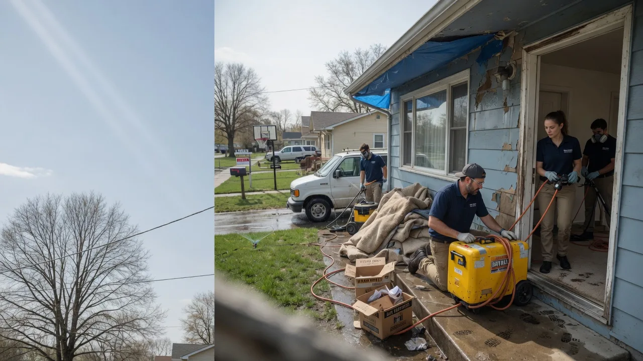 Basement Flood Cleanup in Emerson, IA near me